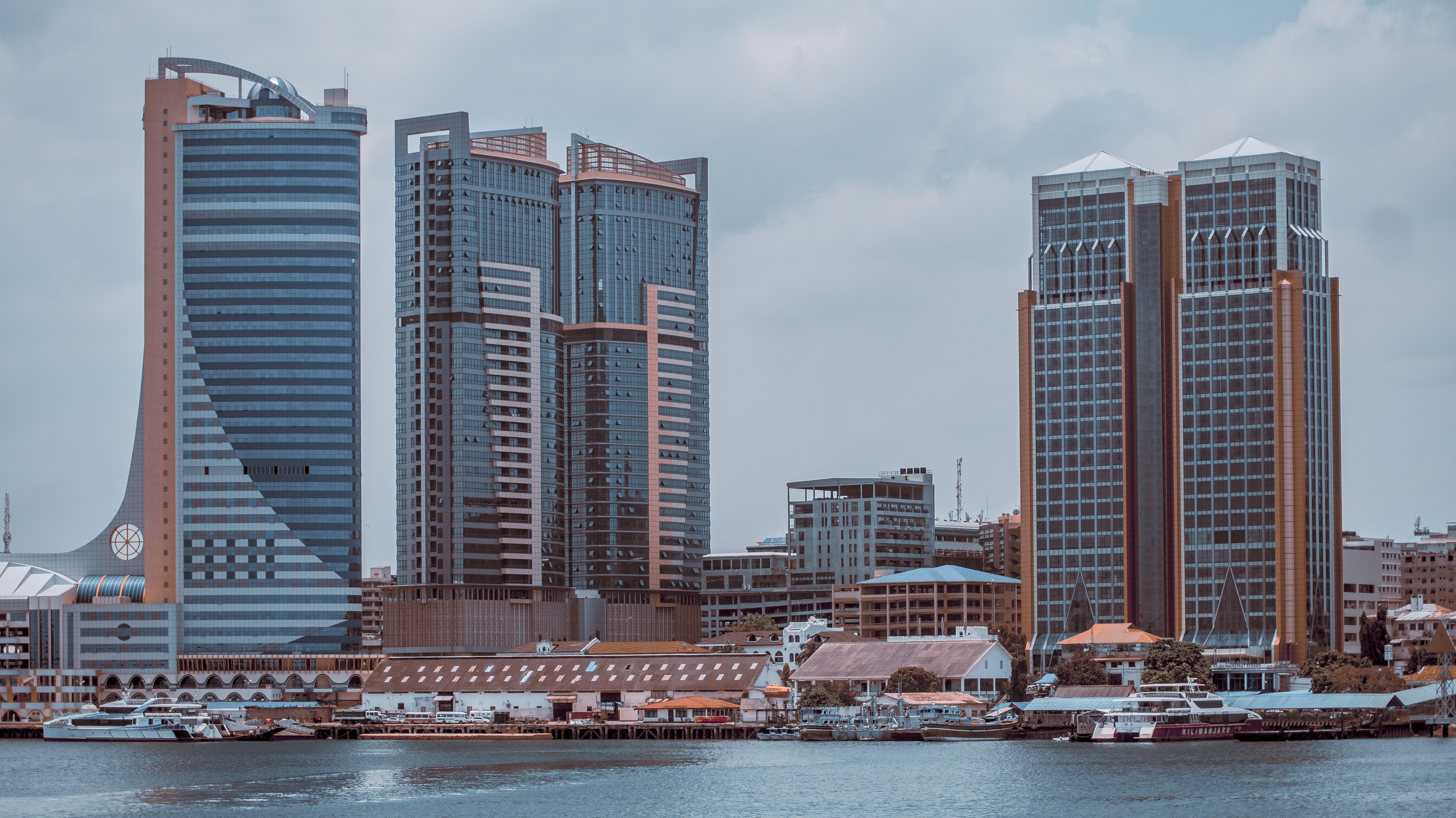 The Dar es Salaam skyline